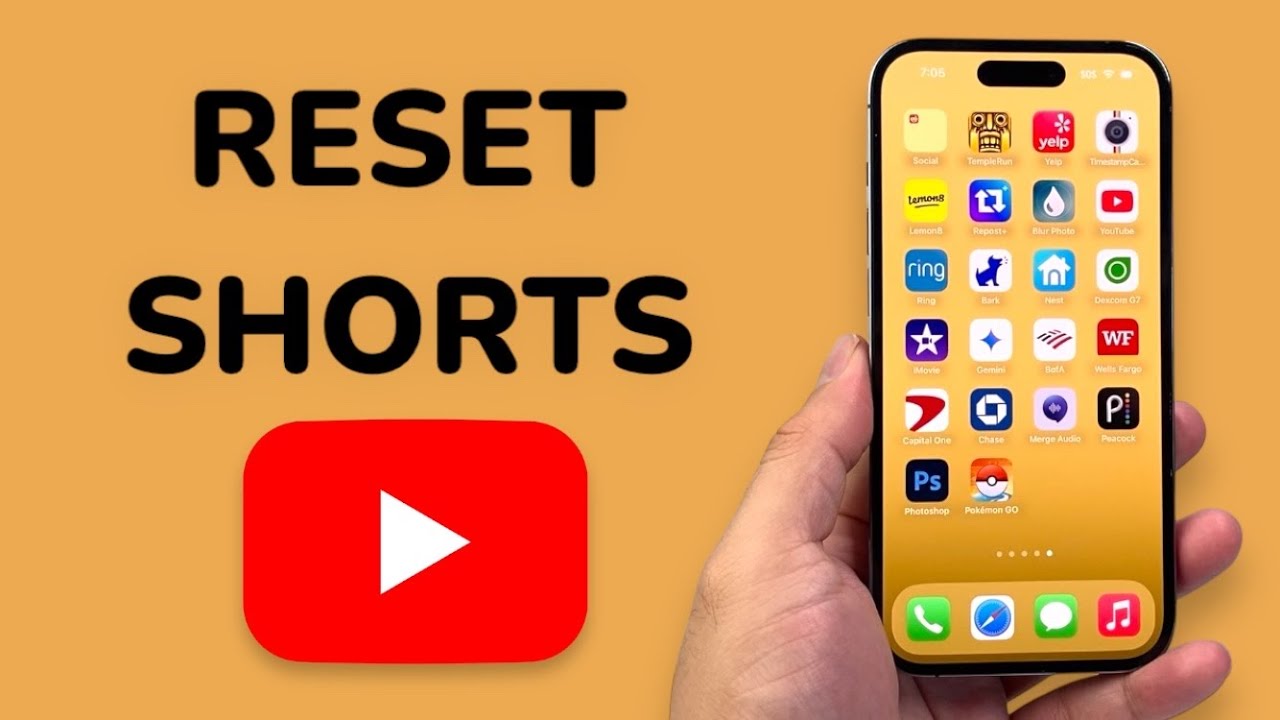 How To Reset YouTube Shorts - YouTube