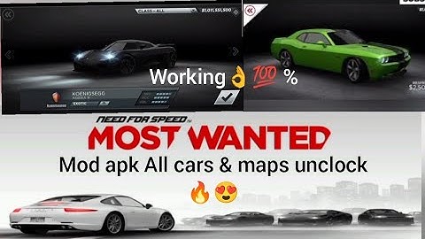 NFS MOST WANTED UNLIMITED MONEY🤑 & ALL CARS UNLOCKED 🥳LIKE SUBSCRIBE🙏#nfs#gaming#mods#nfsmostwanted 