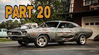 ABANDONED Dodge Challenger Rescued After 35 Years Part 20: HEMI Engine Tear Down!