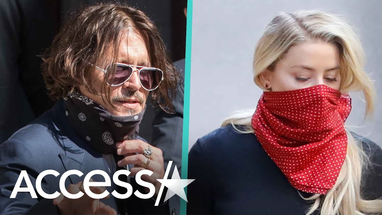 Johnny Depp Claims Amber Heard Hit Him In UK Trial
