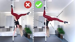 My Favourite Erfly Variation & Transition - Pole Dance Tutorial By Sandra Flow