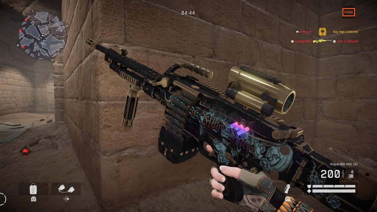 Warface - Rogue H&K MG5 121 - Bag and Tag - Coliseum