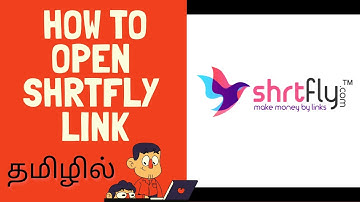 How to open shrtfly link/tamil/technic