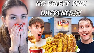 British Mum Reacts to Two Brits try Raising Cane's for the first time Wealth