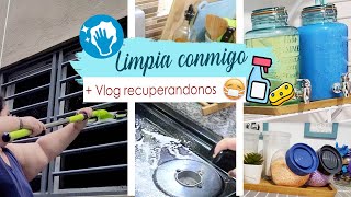 ¡LIMPIA CONMIGO!/LAVANDO VENTANAS/LIMPIEZA PROFUNDA/ORGANIZACION REORGANIZANDO AREA LAVADO + VLOG