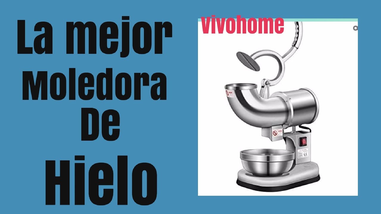 LA MEJOR MÁQUINA DE MOLER Hielo