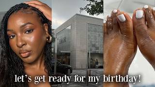 Birthday Maintenance Vlog: Boho Knotless Braids + HUGE Vacation Haul (PLT, Target &amp; Marshalls)