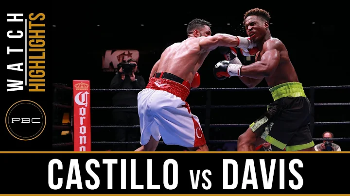 Castillo vs Davis - HIGHLIGHTS - April 19, 2016 - ...