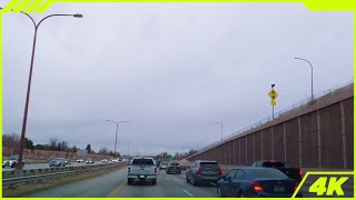 Busy & Intense Afternoon Rush Hour Colorado Springs (I-25 North Traffic)