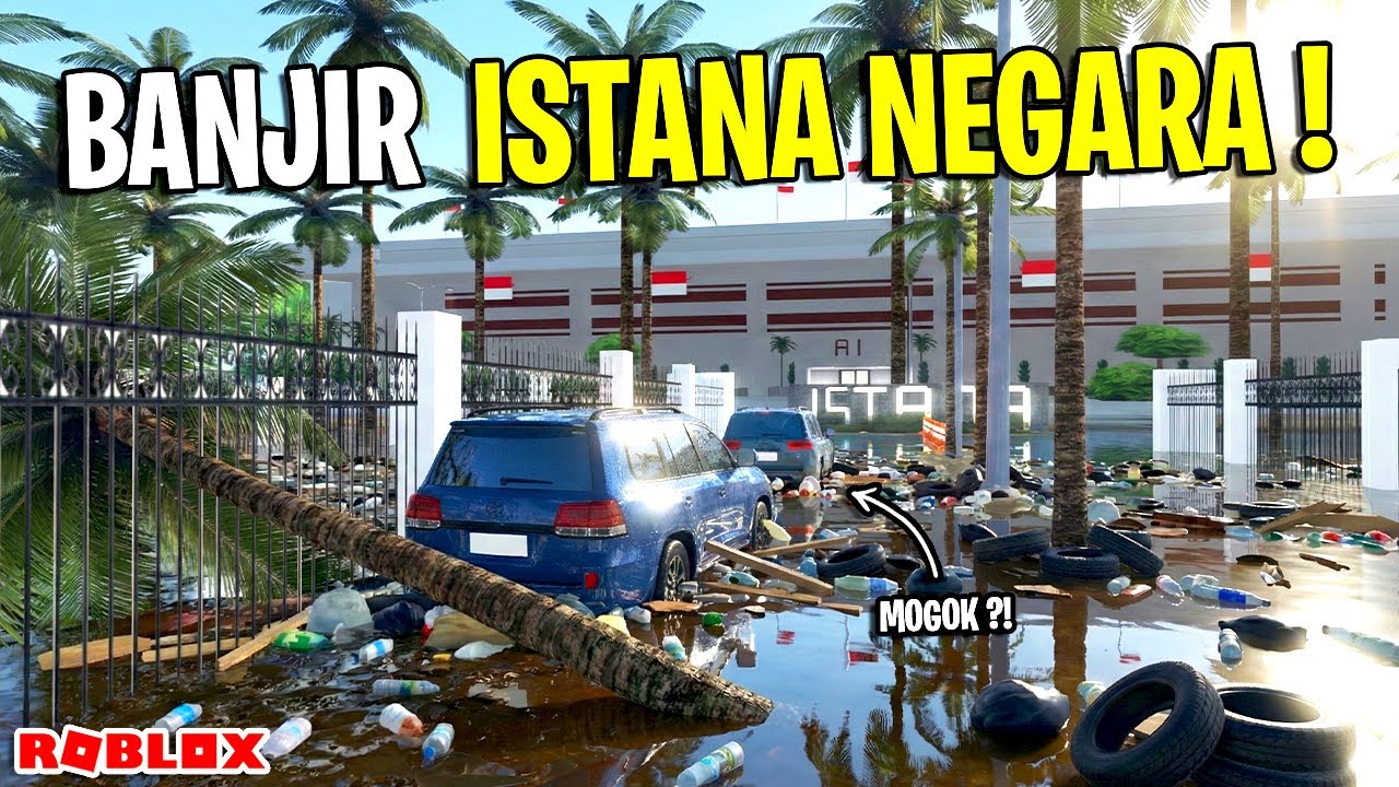 TRAGEDI BANJIR DI DAERAH ISTANA NEGARA 😱?!! - CDID ROLEPLAY