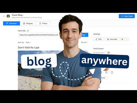 How to Turn Any Blog Into an RSS Feed