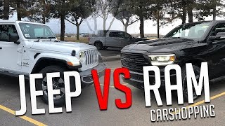 Jeep Wrangler vs. Ram 1500?! // Which One Should I Buy? - YouTube