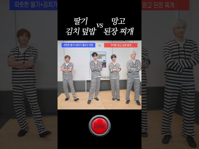 딸기김치덮밥 vs 망고된장찌개