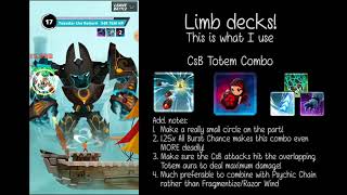 Tap Titans 2 Clan Raid - Limb Decks Guide