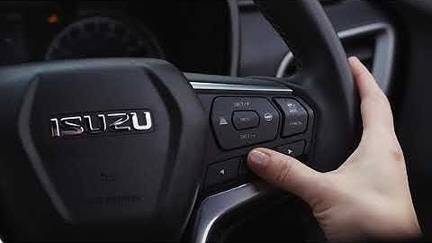 All New Isuzu D-Max - How To Reset the Trip Computer