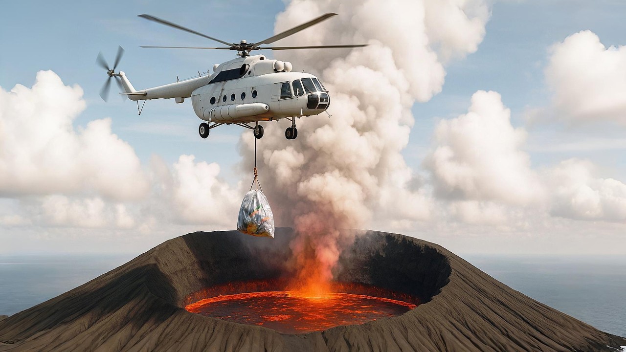 衣索比亞把垃圾丟進火山！接下來發生的事情，震驚了全世界！