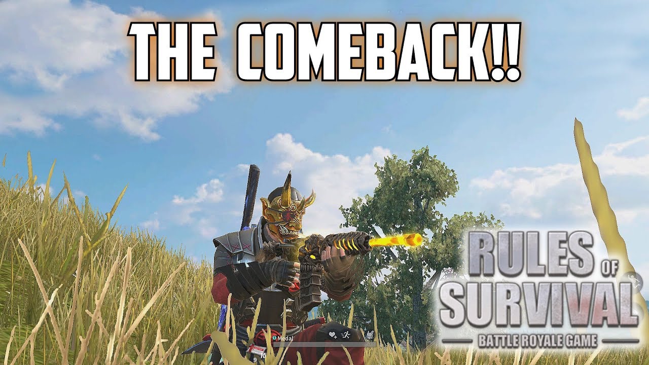 THE COMEBACK! - Rules of Survival Livestream