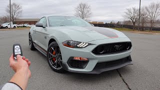2021 Ford Mustang Mach 1 Premium: Start Up, Exhaust, Test Drive and Review
