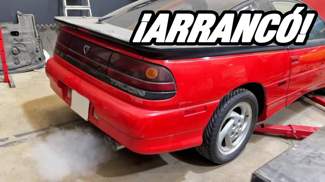 Comenzamos la restauración del Eagle Talon TSI 🔥 Primer arranque en años y escape deportivo completo