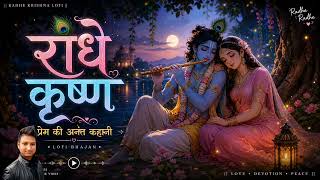 Radhe Krishna Lofi Bhajan ❤️ | राधे कृष्ण प्रेम की अनंत कहानी | Calm & Peaceful Bhakti Song 2026