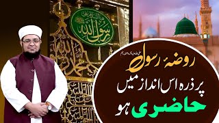 Roza E Rasoolﷺ Par Zara Is Andaz Main Hazri Ho | Roza E Rasool Par Hazri ka Tareka |MuftiQasimAttari screenshot 5
