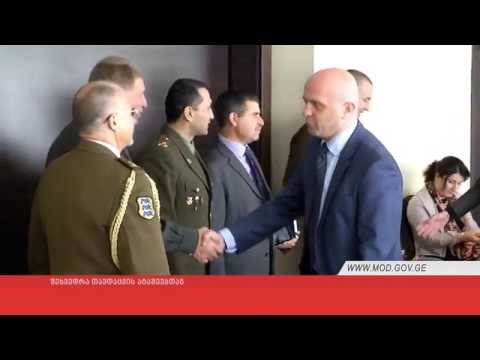 შეხვედრა თავდაცვის ატაშეებთან