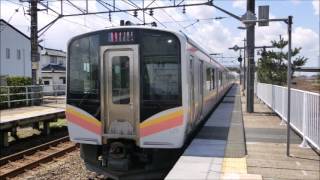 E１２９系　全区間車内自動放送（新潟→村上行）