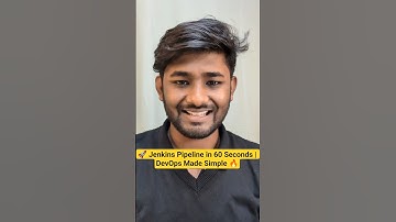 🚀 Jenkins Pipeline in 60 Seconds | DevOps Made Simple 🔥 #theshubhamgour #devopstools #jenkins