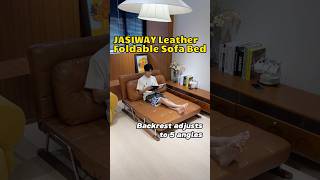 Foldable Leather Sofa Bed Review: Space - Saving & Comfort Sleepersofa #SofaBed #SmallSpaceFurniture Foldable Leather Sofa Bed Review: Space - Saving & Comfort Sleepersofa #SofaBed #SmallSpaceFurniture