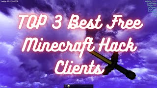 TOP 3 BEST FREE Minecraft Hacked Clients! screenshot 3
