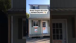 Home Depot Is Quietly Selling $9,999 Tiny Homes 😳💥