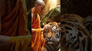 The Monk Who Saved a Trapped Tiger 🐅✨ Emotional Rescue Story