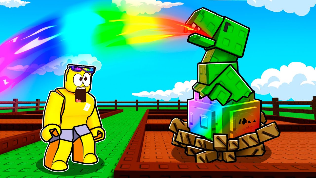 Unlocking RAINBOW DINOSAUR In Grow a Garden