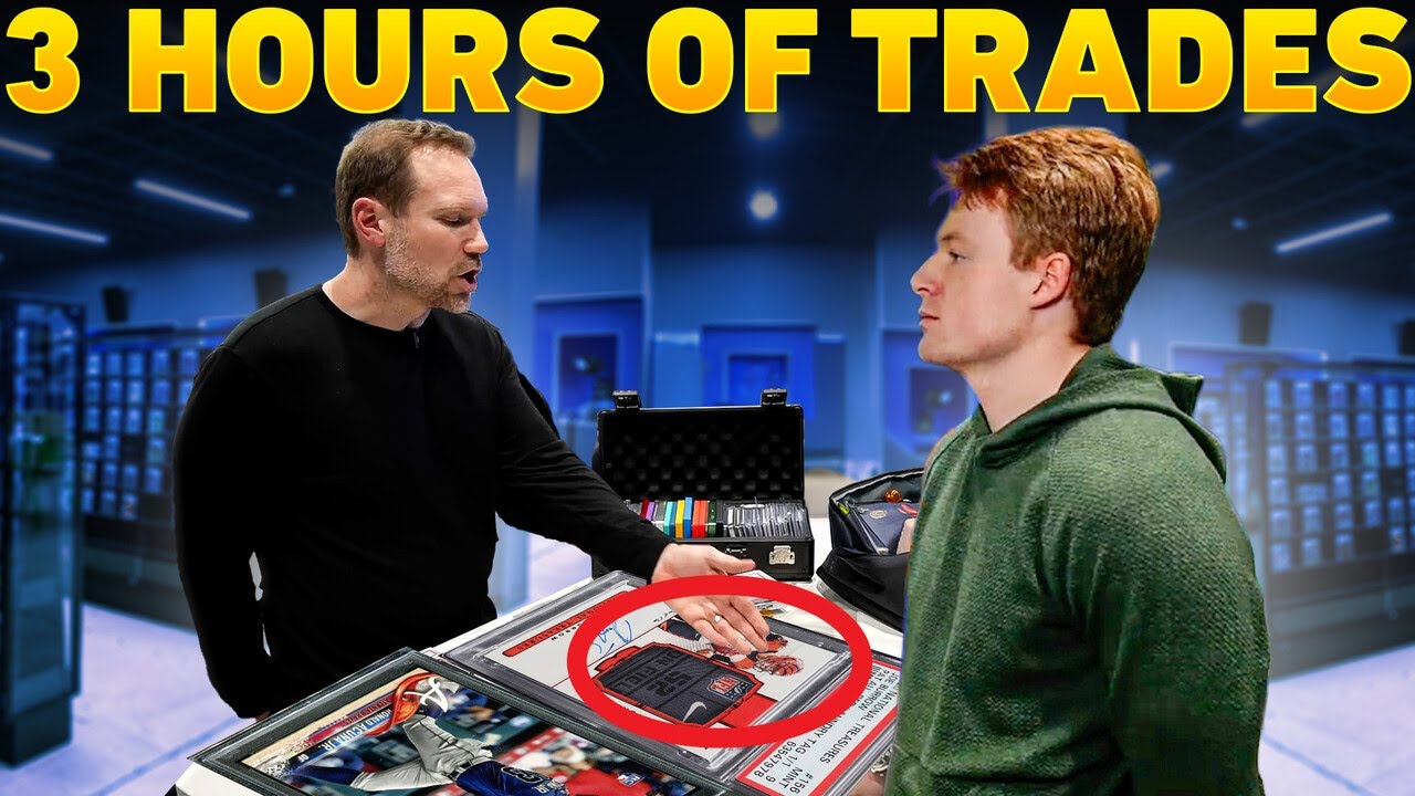 3 Hours of Negotiating BIG Card Trades 🔥 (Trade Night Live Edition)