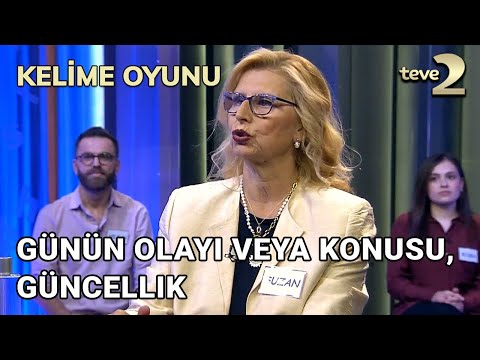 Kelime Oyunu: Günün Olayı veya Konusu, Güncellik