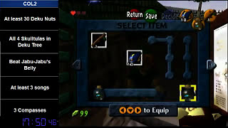OoT: Cucco turning into bottle (first ever equip swap)