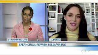 Tessa Virtue interview on CTV Ottawa (November 2020)