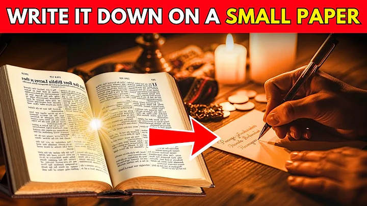 Just Write This Psalm Down on a Paper — In 3 Days Debts Will Cease to EXIST!