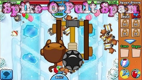Spike-O-Pult or Juggernaut Only Challenge! (Bloons TD Battles)