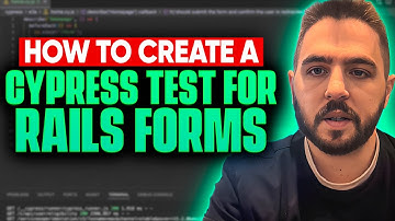 Cypress Test For Rails Forms