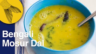 Bengali Masoor Dal | Bengali Dal Recipe