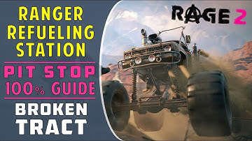 Storage Containers, Ark Chest & Fuel location | Ranger Refueling Station, Broken Tract | RAGE 2