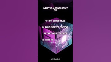 What Is Generative AI? Explained Simply #AI #GenerativeAI