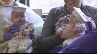 'Miracle' | Among the youngest babies ever born, twin preemies go home for the holidays