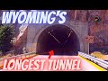Buffalo Bill Dam - Lake -Wyoming Longest Tunnel HWY 14