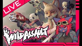 【#wildassault】メスケモは戦場を駆ける【紅井猫 まるしゃ】