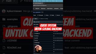 Queue System untuk #golang #backend? #golang #opensource #queue