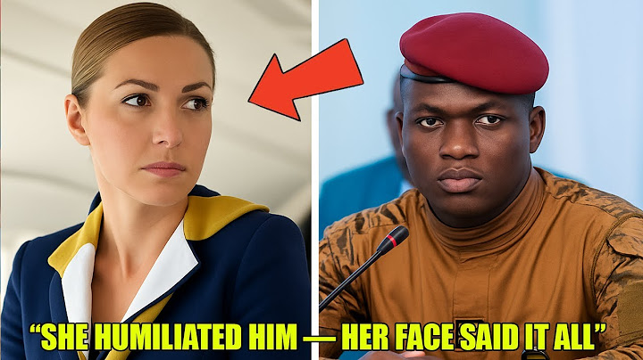 Flight Attendant Mocks Traoré on First Class Flight — Her Regret Was Immediate!