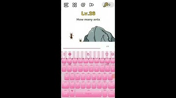 How many ants ||  The trick is to move zoom and see ||  Brain out level 26 ||