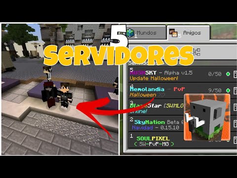 5 SERVIDORES de MINIJUEGOS de CRAFTSMAN ACTUALIZADO 🤑🔥 | Andres Games